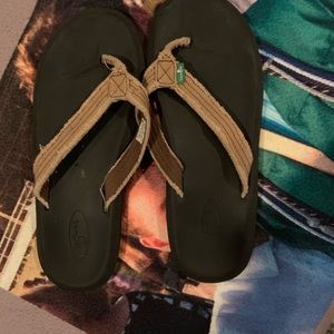 Sanuk sandals. Hardly worn size 5-6